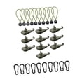 thumbnail image 5 of GARENDE 10 Pieces Tarp Clips Heavy Duty Tarp Clamps for Tarpaulin Camping Boat Cover E, 5 of 9