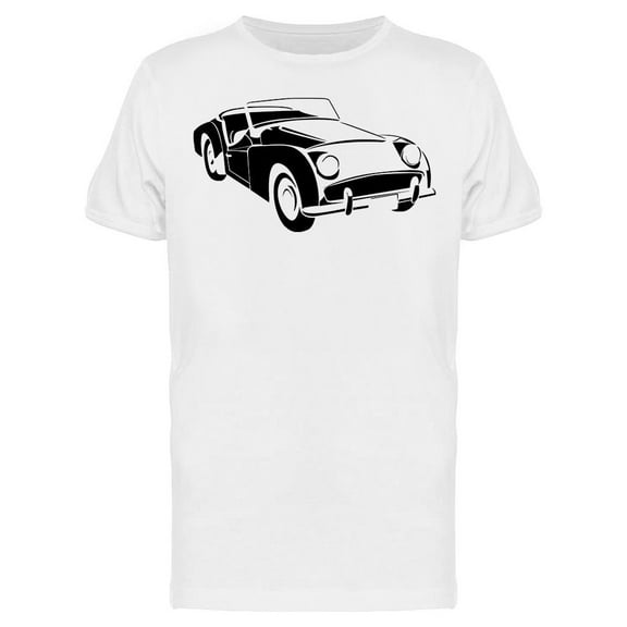Old Vintage Car Sketch T-Shirt Men -Image by Shutterstock, Male Medium