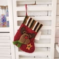 thumbnail image 2 of Bearachild Navidad calcetín chimenea pared interior árbol de Navidad colgante pelusas fiesta atmósferas Festival Año Nuevo decoración bolsa Kits de decoración para fiestas Tipo 1 Animal Bearachild HA069817-03B, 2 of 6