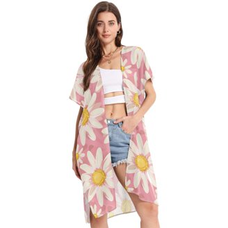Copricostume/Kimono Donna M&Co Paisley Spiaggia - Taglie 8-10-12-14-16-18