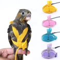 thumbnail image 1 of Purple Cuerda elástica para loros, ayuda para volar, pájaro suave, hebilla de Metal transpirable, arnés interactivo para vuelo de aves y mascotas, 1 of 5