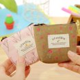 thumbnail image 4 of Small Coin Purse, 4 Pack of Cute Patterns Canvas Coin Purse with Smooth Zip Mini Wallet for Storing Coin, Credit Card, ID Card, Keys, Lipstick, 4 of 8