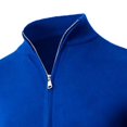 thumbnail image 4 of Frnrwgo Men's Cardigan Sweater Loose Fit Solid Color Long Sleeve Knit Casual Winter Outerwear Top, 4 of 5