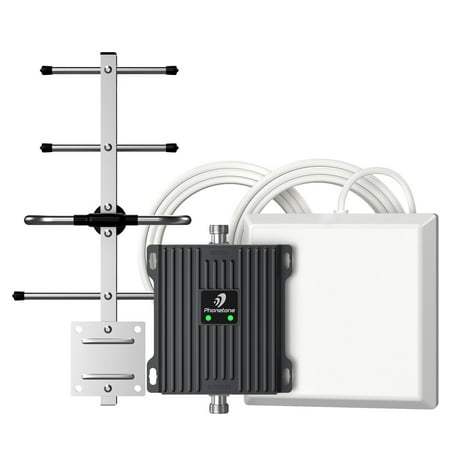 Phonetone Cell Phone Signal Booster for Verizon and AT&T, Boost 4G LTE 5G Signal on Band 12/13/17, FCC Approved