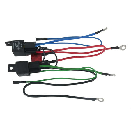 NEW WIRING HARNESS CONVERT 3 WIRE TILT TRIM MOTOR FITS TO 2 WIRE 30 AMP FUSE 2
