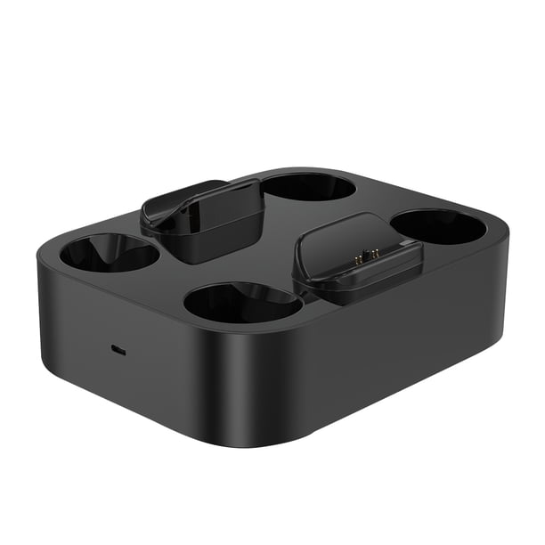 sweethay de Gamepad Puertos duales Controlador de juegos Estación de carga con indicador Accesorio de base de carga rápida de Videojuegos y accesorios Negro