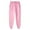 Pink, variant on Busydd Mens Sweatpants Solid Color Drawstring Men's Pants Casual Elastic Bottom Straight Leg Lounge Pants with Pockets 2XL