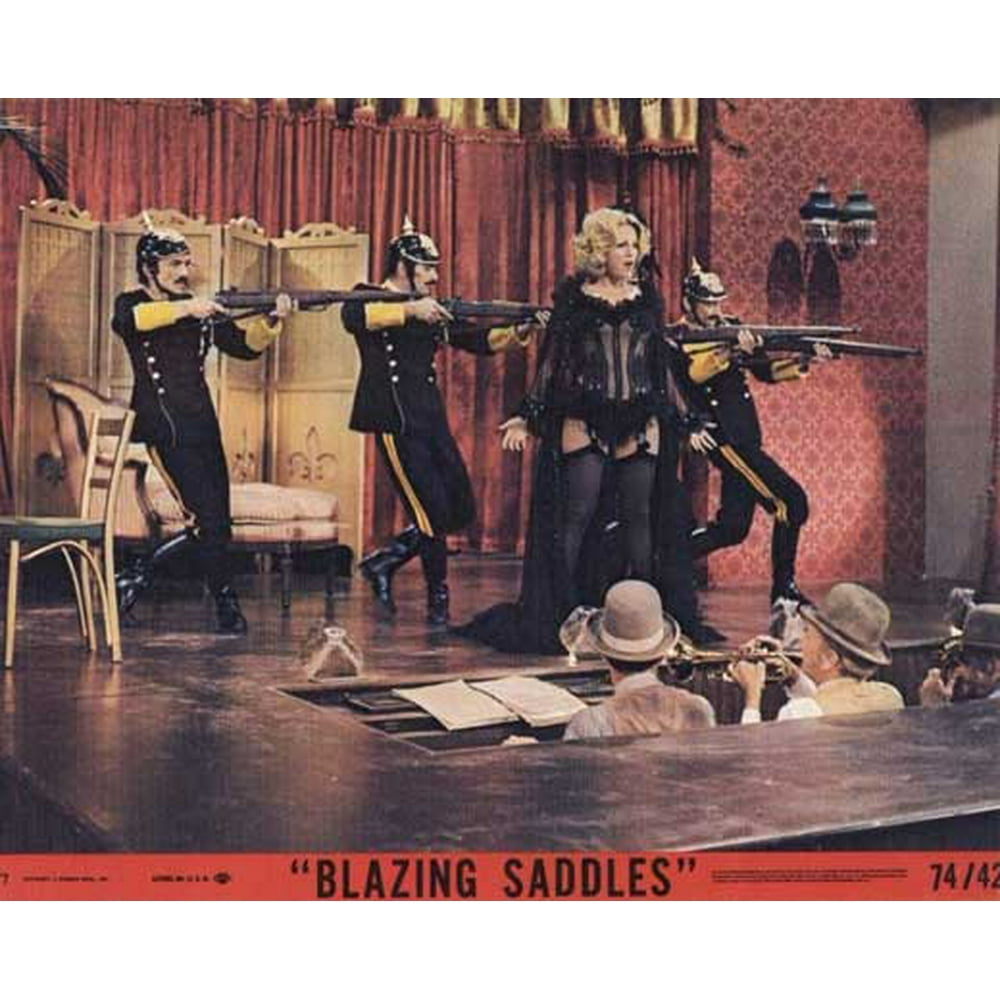 Blazing Saddles movie POSTER (Style D) (11" x 14") (1974) Walmart