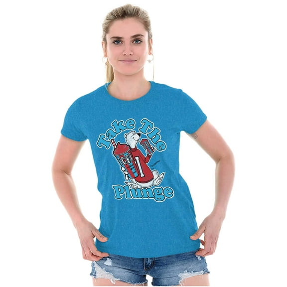 Official Icee Cartoon Polar Bear Women's T Shirt Ladies Tee Brisco Brands S