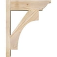 thumbnail image 3 of Ekena Millwork 5.50"W x 16"D x 20"H Westlake Smooth Traditional Outlooker, Douglas Fir, 3 of 4