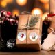 thumbnail image 3 of 500 Uds./rollo de pegatinas navideñas, caja de regalo de Navidad, pegatinas, suministros para fiestas de recompensa de clase, 3 of 5