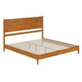 thumbnail image 5 of King Size Platform Bed - Solid Wood Low Profile Bed Frame - Victorian Style Bedroom Furniture, 5 of 10