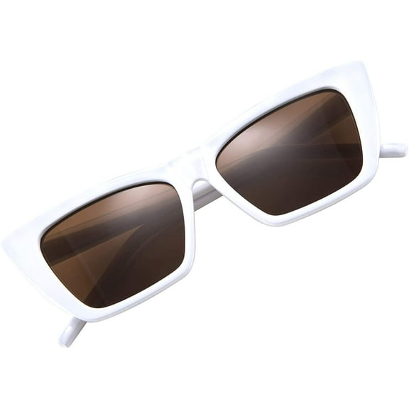 FEISEDY Square Cat Eye Sunglasses Vintage Cateye Frame UV400 Protection Sunglasses B2719