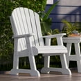 thumbnail image 3 of Wildridge Heritage High Fan Back Chair, White - Outdoor All-Weather Poly Furniture for Patio, Deck, Yard, 3 of 4