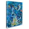 thumbnail image 2 of Trademark Fine Art 'Christmas In The Ocean' Canvas Art by Oxana Ziaka, 2 of 3