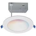 thumbnail image 4 of 12 VATIOS; CABLE DIRECTO LED; DOWNLIGHT DE BAJO PERFIL; REDONDA DE 6 PULGADAS; IOT DE ESTRELLA DE MAR; BLANCO Y RGB SINTONIZABLES; 120 VOLTIOS; 90 IRC; ACABADO BLANCO, 4 of 4