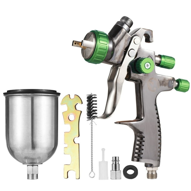 LVLP Gravity Feed Air Spray Paint Spraying Kit 1.3mm Nozzle 600ml