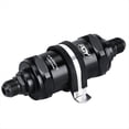 thumbnail image 1 of Universal Filter BLACK AN10 Inline Fuel Filter E85 Ethanol with 100μm (0.1MM) Stainless Steel Element,1 x Fuel Filter, 1 of 5