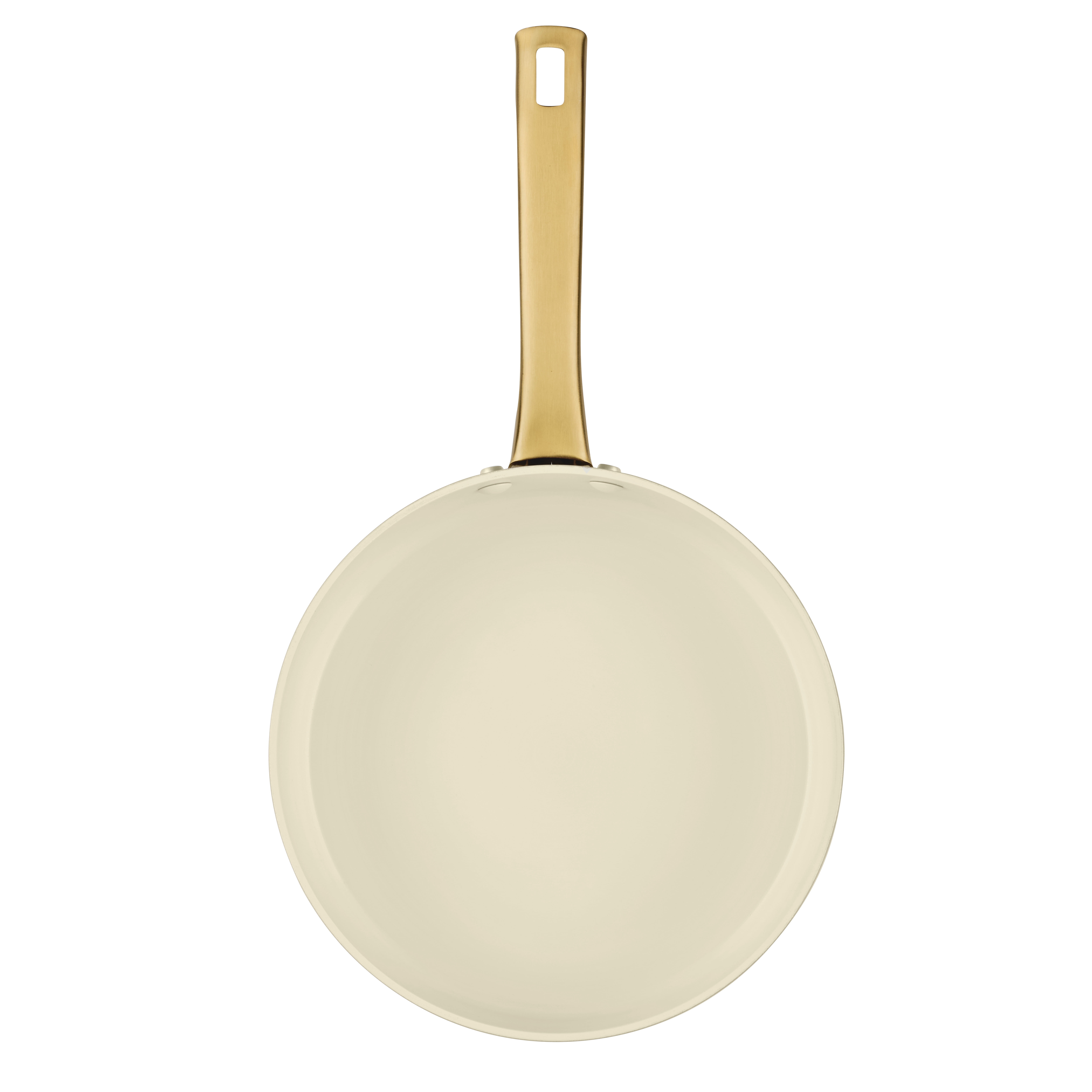 Farberware Forged Induction 3 Quart Ceramic Nonstick Saute Pan with Lid, Dishwasher Safe, Pan Oven Safe to 500°F, Stainless Steel Handle, Taupe