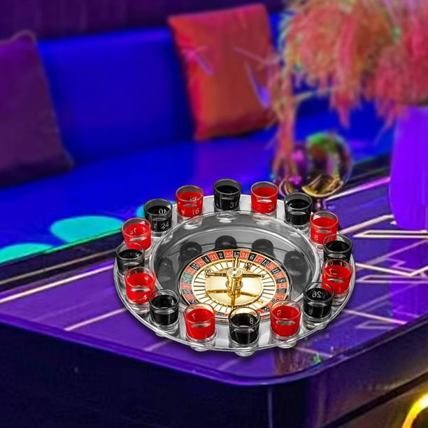 Ruleta giratoria para beber, juego de mesa para fiestas, entretenimiento, regalos, juego para fiestas, cafeterías familiares, reuniones, carnavales