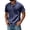 Navy, variant on Breeze Capri Polo Shirt for Men Summer Short Sleeve Waffle Shirt Classic Collared Golf Polo Shirt