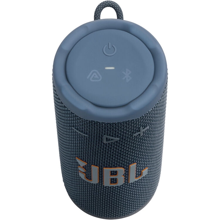 JBL Grip - Compact Bluetooth speaker with bold JBL Pro Sound and ambient light - Blue