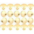 thumbnail image 1 of Perillas para Gabinete HUGOLEM Doradas Plateadas Redondas Paquete de 20 con Tornillos, 1 of 6