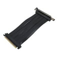 thumbnail image 1 of Câble Flexible pour Carte Riser, Câble d'Extension PCIe 5.0 X16 128Gbps Haute Vitesse Design Segmenté Plug and Play 20cm pour Refroidissement GPU, 1 of 7