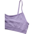 thumbnail image 4 of Princess Rose Girls Seamless Bra - 7 Pack Seamless Training Bra Spaghetti Strap Brallettes (5-12), 4 of 7