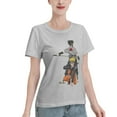 thumbnail image 2 of T-Shirt Basique à Manches Courtes pour Femmes Naruto Naruto Sasuke, 2 of 6