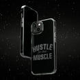 thumbnail image 6 of DistinctInk Clear Case for Apple iPhone 14 Pro MAX (6.7" Screen) - Hustle for that Muscle, 6 of 9