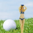 thumbnail image 3 of Bikini Mujer Golf Tees, Novedad Golf Tees  Golf Tee, Inicio Mujeres azul Zulema  Titular de tee de golf, 3 of 8