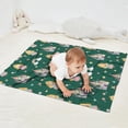 thumbnail image 2 of Green Princess Castle Pattern Blanket,Comfortable Soft Flannel Throw Blanket,All Season,Warm Lightweight Blankets for Sofa Bed Couch Living Room Chair,30"x40", 2 of 4
