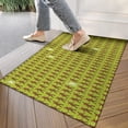 thumbnail image 4 of Green Bigfoot Pattern Door Rugs,Washable Non Slip Door Mats Indoor,Decorative Door Mats,Entry Mat Indoor for Entrance,Bedroom,Kitchen,Bathroom,17"x30", 4 of 6