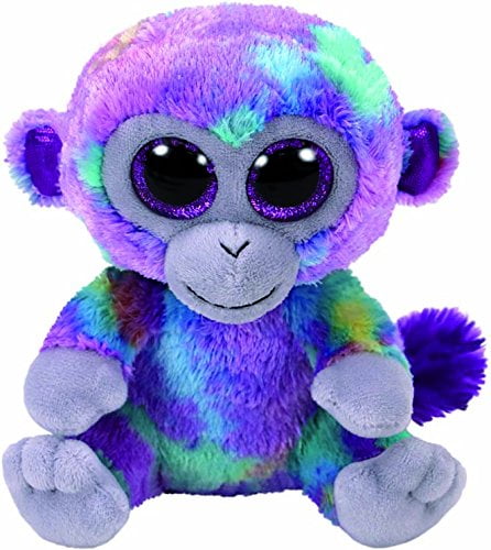 Zuri Monkey Ty Beanie Boos Plush stuffed animal figure 13" Medium new wit tags 