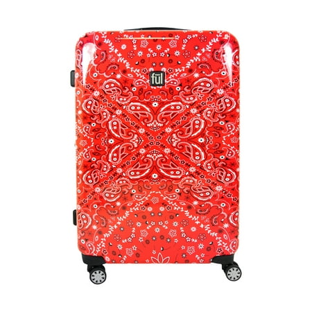 UPC 888783000178 product image for FUL Printed Bandana 25in Hard Sided Rolling Luggage | upcitemdb.com