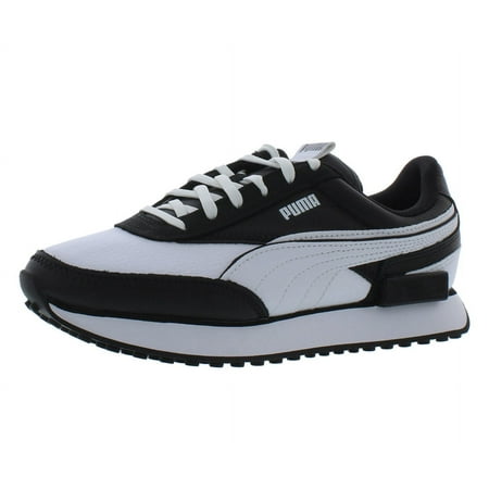 

Puma Future Rider Staxx Boys Shoes Size 4 Color: Black/White