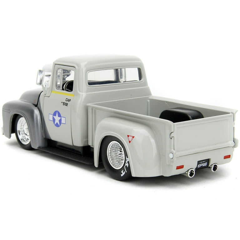 1956 Ford F-100 Pickup Truck Tan & Gray Met. and Guile