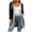 Gray, variant on Tqcoqu Cardigan Sweaters for Women Long Sleeve Open Front with Pockets,Dressy Loose Fit Cardigan Sweater for Work and Office