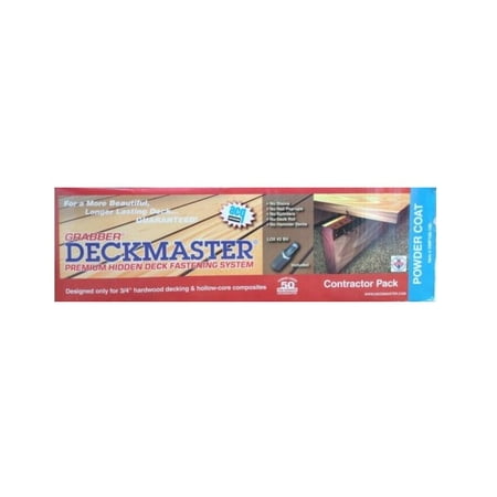 Deckmaster DMP100-100 Hidden Deck Bracket Kit, For Use with Deck Boards, 22.5