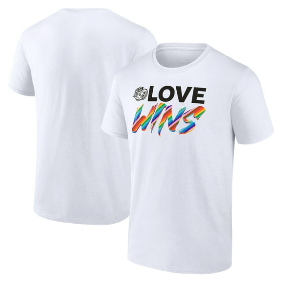 Men's White North Carolina Tar Heels Love Wins T-Shirt