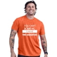 thumbnail image 2 of XIAONU Mens Letter Print Tee Crew Neck Short Sleeve Daily Casual Shirts, 2 of 4