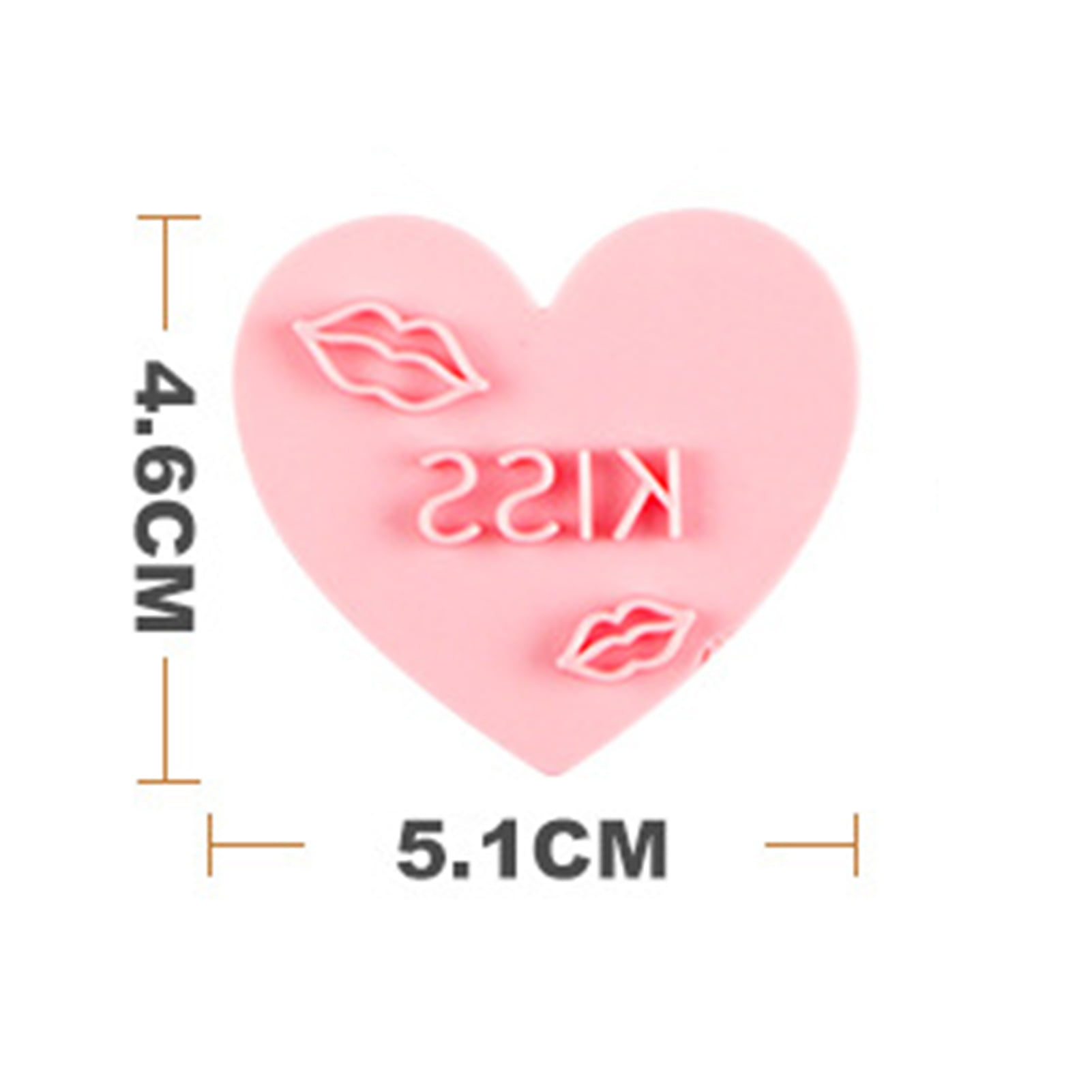 Dropship Set Of 5 3D Heart Shape Biscuit Cutter Cookie Mold Cake Fondant  Icing Pastry Cutter Stainless Steel DIY Kitchen Baking Gadget Tools to Sell  Online at a Lower Price