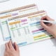 thumbnail image 5 of Cuaderno de Contabilidad Financiera Semanal | Planificador de Presupuesto de Ingresos y Gastos Del Hogar | Cuaderno de Espiral de Cuero Sintético Suave para Control de Presupuestos, Programación de C, 5 of 6