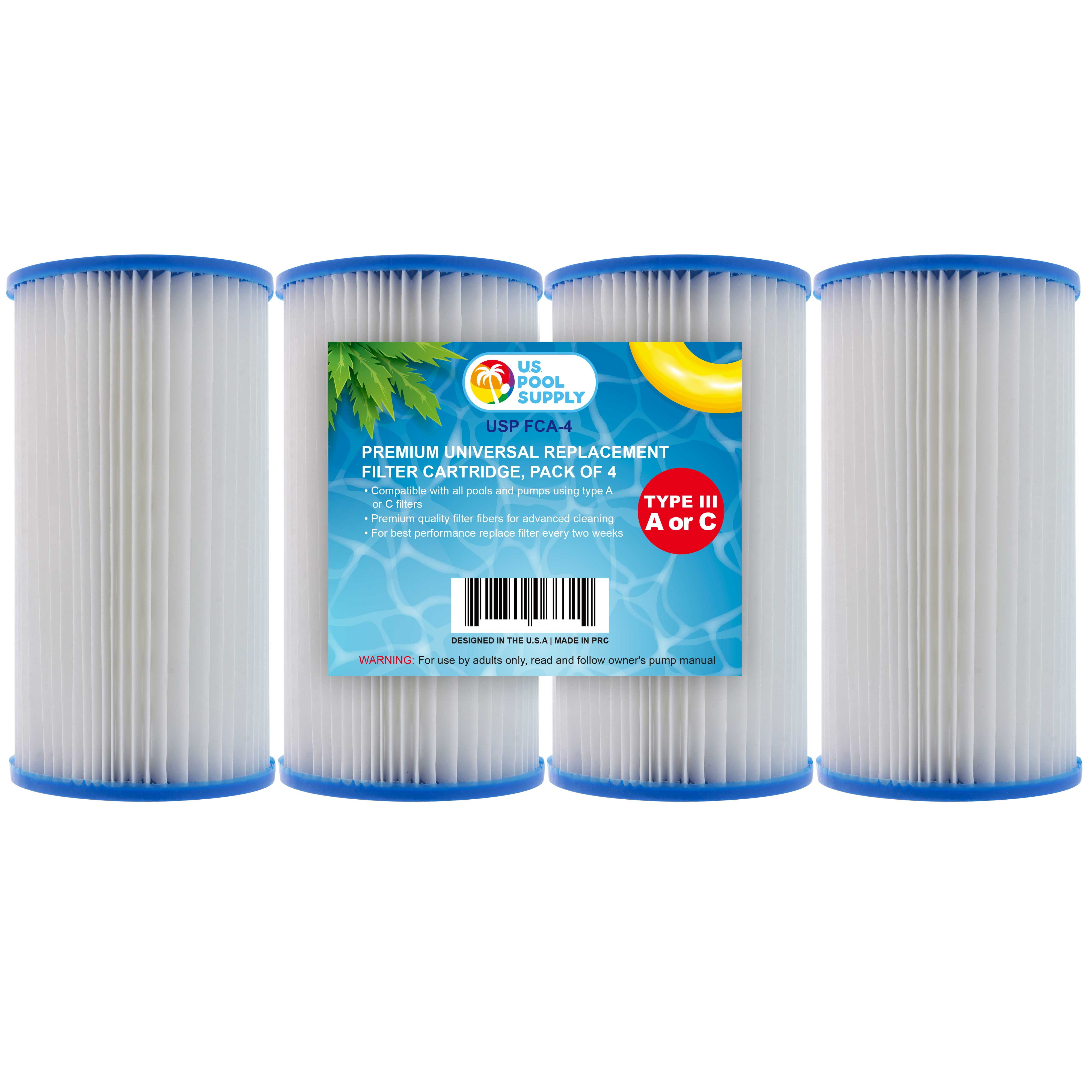 2-Pack TYPE A Or C Pool Universal Replacement Filter Cartridge 2020 New 
