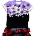 thumbnail image 2 of Cilsoka Summer Work Shirts for Women 2025 Womens Tops Dressy Casual Xxl Graphic Tees for Women Crop Top Dressy Blouses for Women Elegant Evening Petite My Orders Placed, 2 of 4