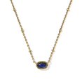 thumbnail image 1 of Collar Mini Elisa Kendra Scott en Lapislázuli Azul con Baño de Oro, 1 of 3