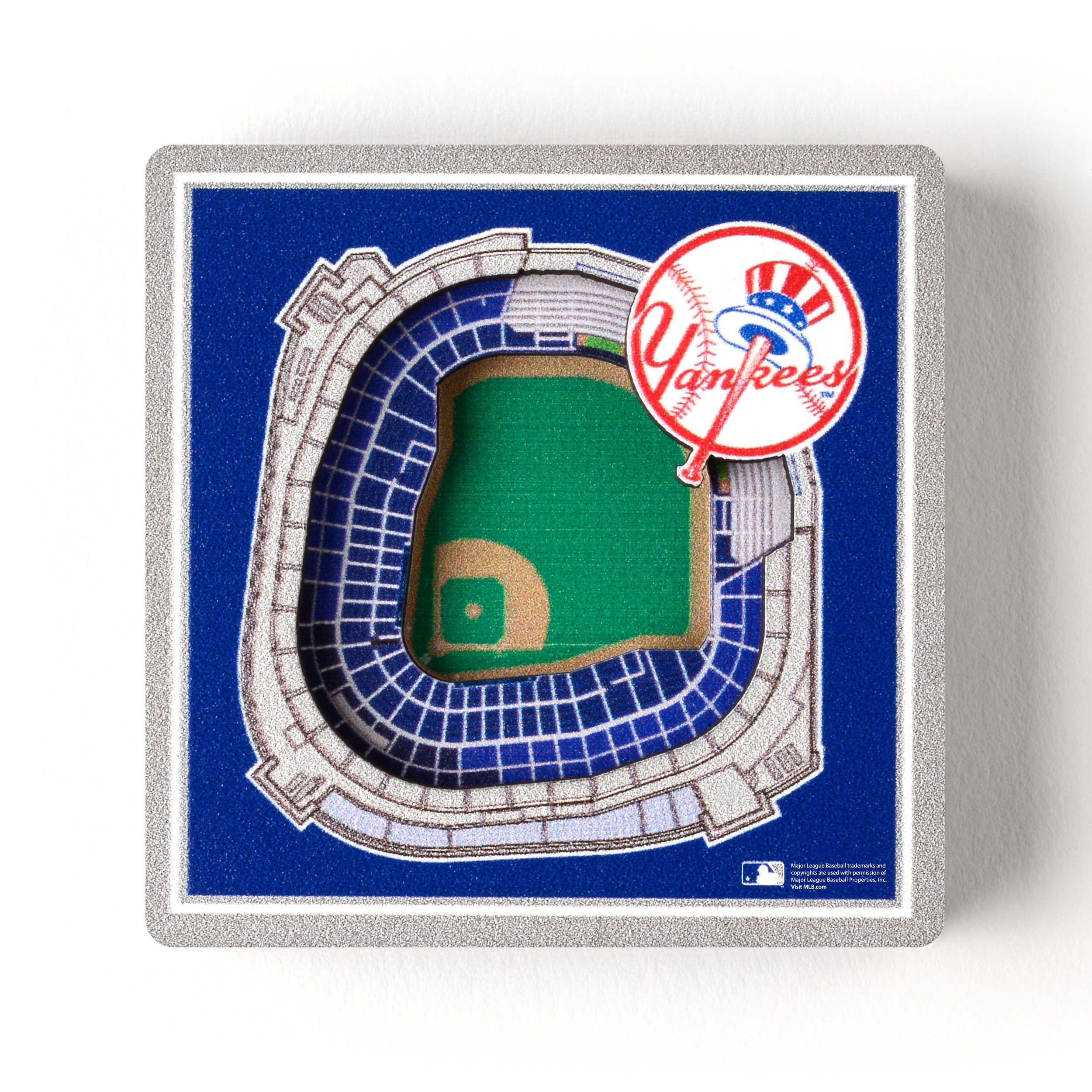 New York Yankees Stadium View Magnet