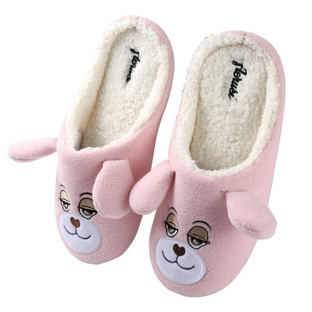 Aerusi - Aerusi Adult Flopsy Teddy Bear Indoor Slippers - Walmart.com ...