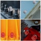 thumbnail image 5 of Uxcell 15pcs Tapones de Goma 5/8"(15.5mm) ID Cubierta Redonda de Tapón Negro, 5 of 5